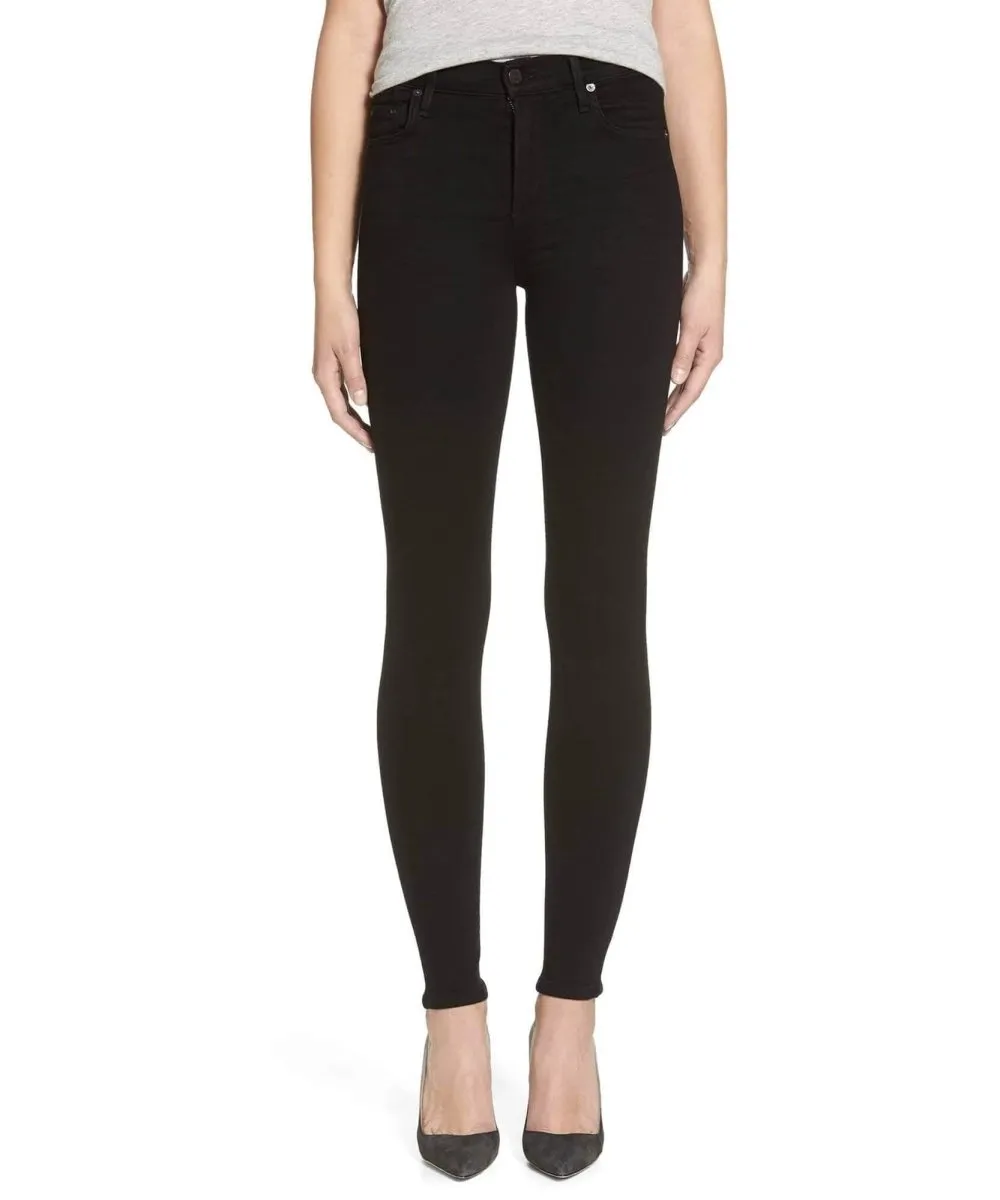 Sculpt Rocket, High Rise Skinny- All Black