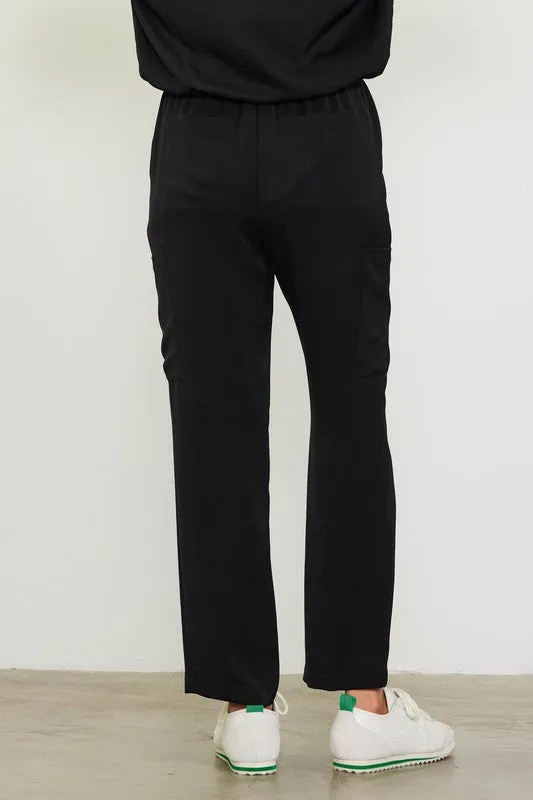 Silklike Perfection Black Cargo Pants