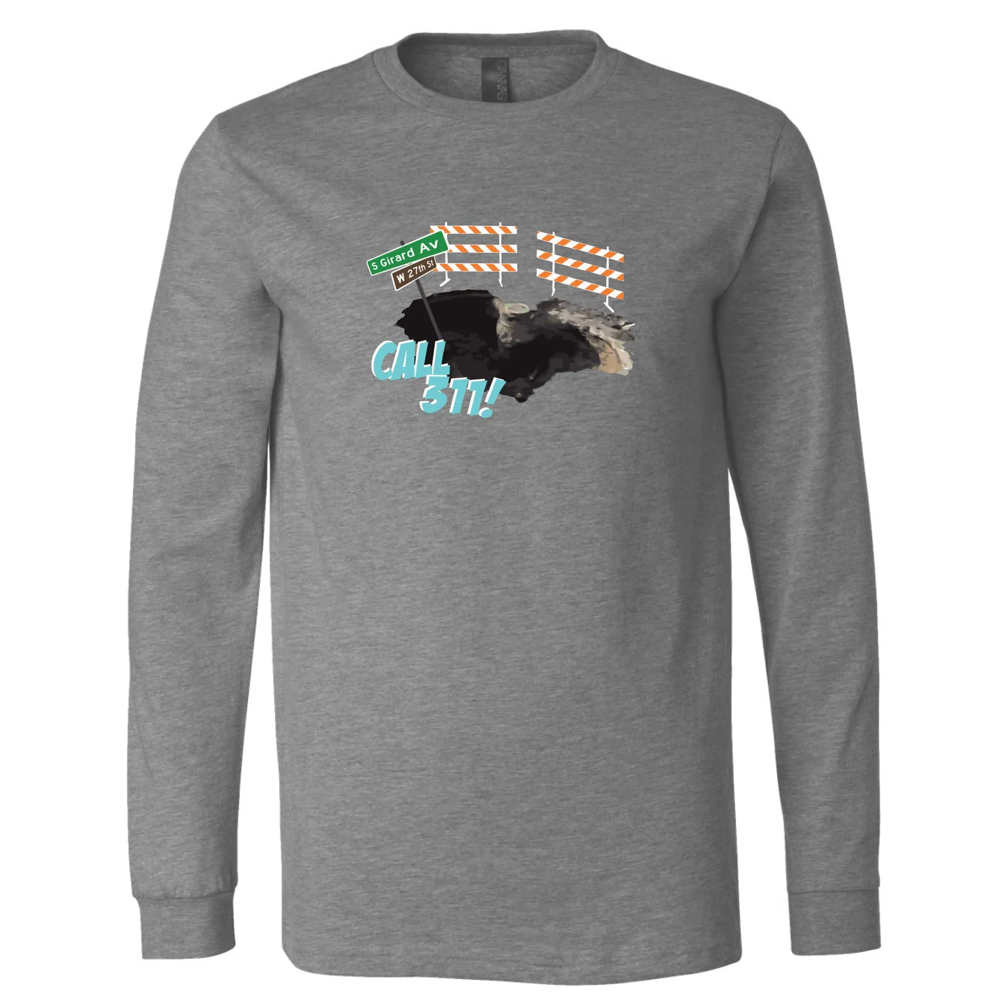 Sinkhole Minnesota Long Sleeve T-Shirt