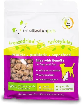 Small Batch Freeze Dried Small Bites Turkey 7oz