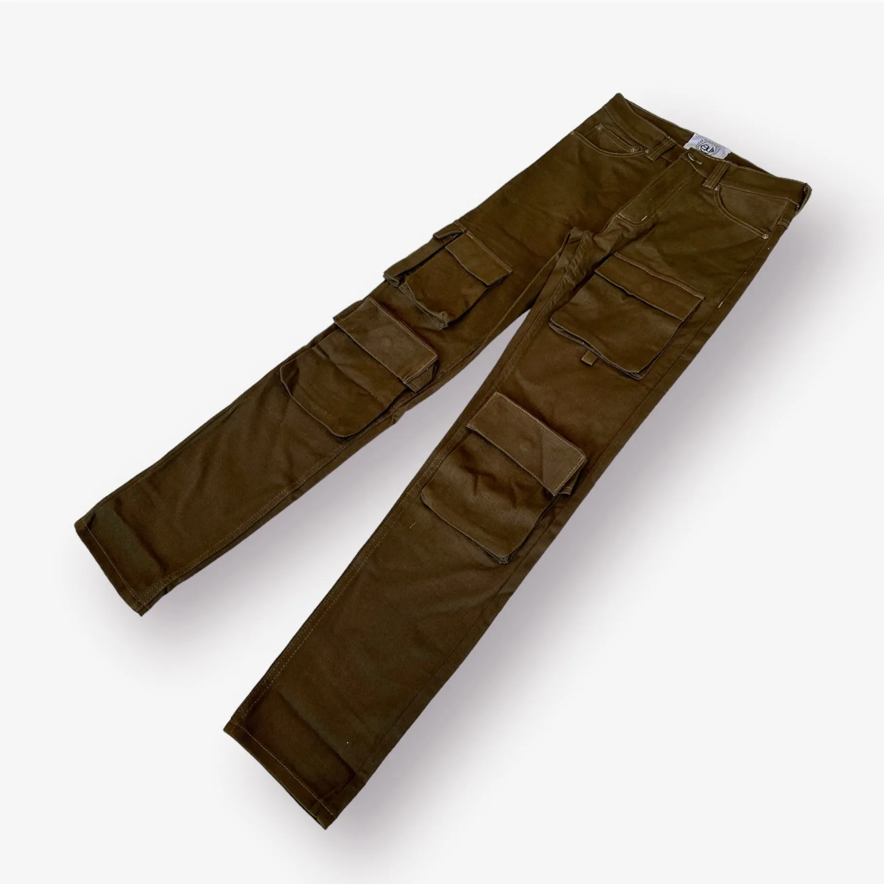 Sneaker Junkies Cargo Pants Snake Font Olive