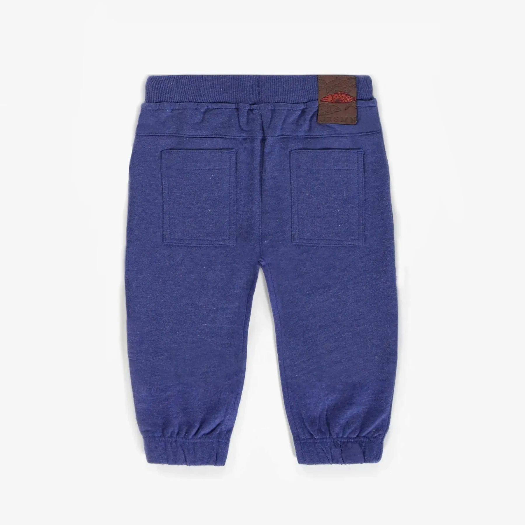 Souris Mini Baby French Cotton Jogging Pants - Blue