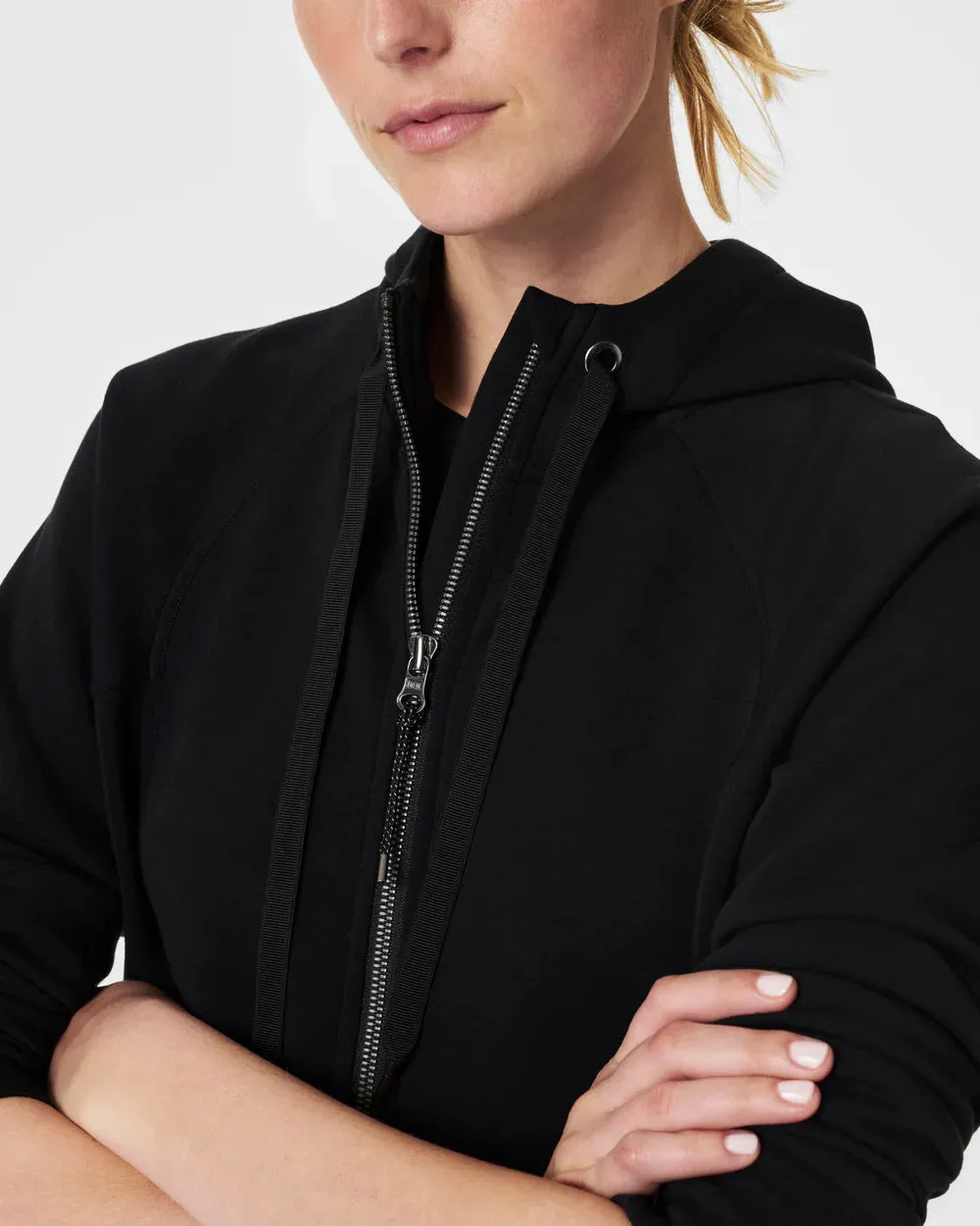 SPANX - AIRESSENTIALS FULL ZIP HOODIE