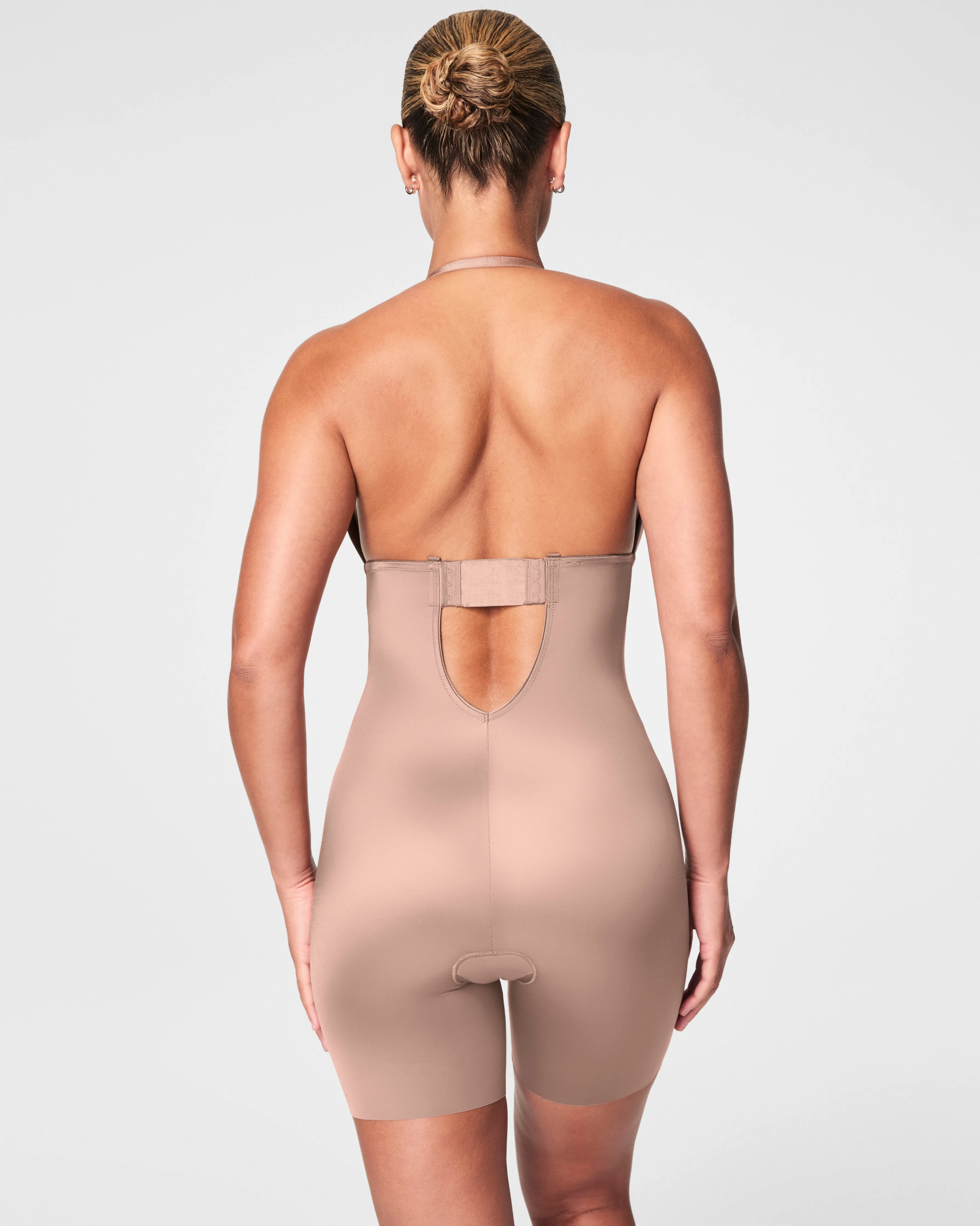 SPANXshape™ Suit Your Fancy Plunge Low-Back Mid-Thigh Bodysuit