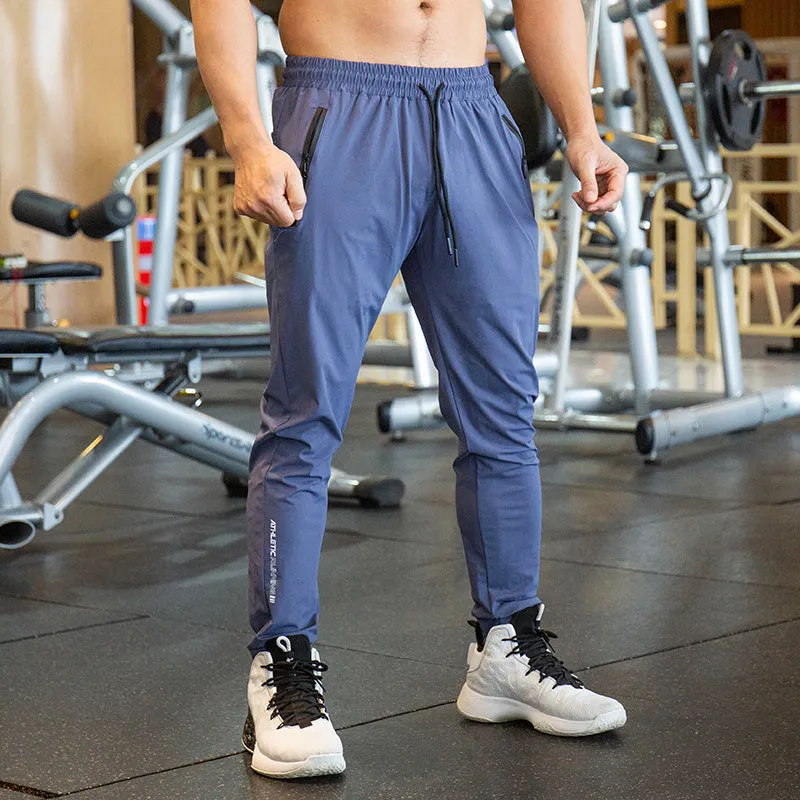 Sports Pants Men's Thin Fitness Leggings