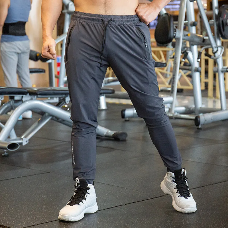 Sports Pants Men's Thin Fitness Leggings