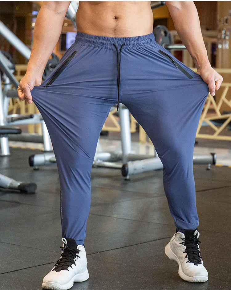 Sports Pants Men's Thin Fitness Leggings