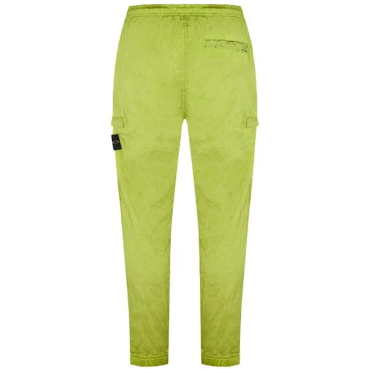 Stone Island Green Nylon Metal Cargo Pants