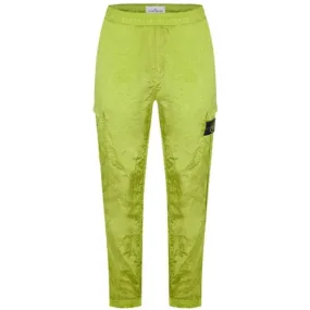 Stone Island Green Nylon Metal Cargo Pants