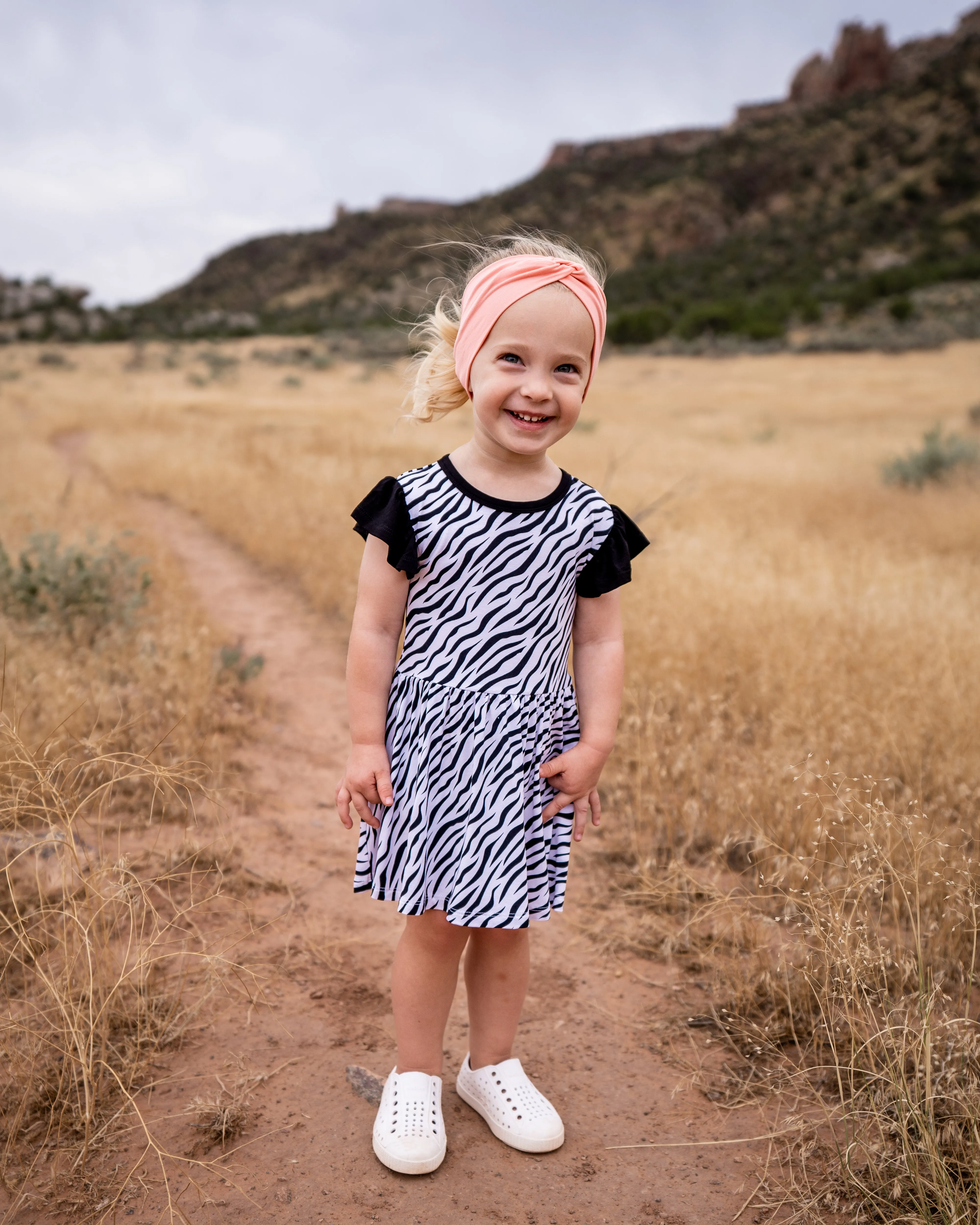 Stripes | Flutter Bodysuit Dress