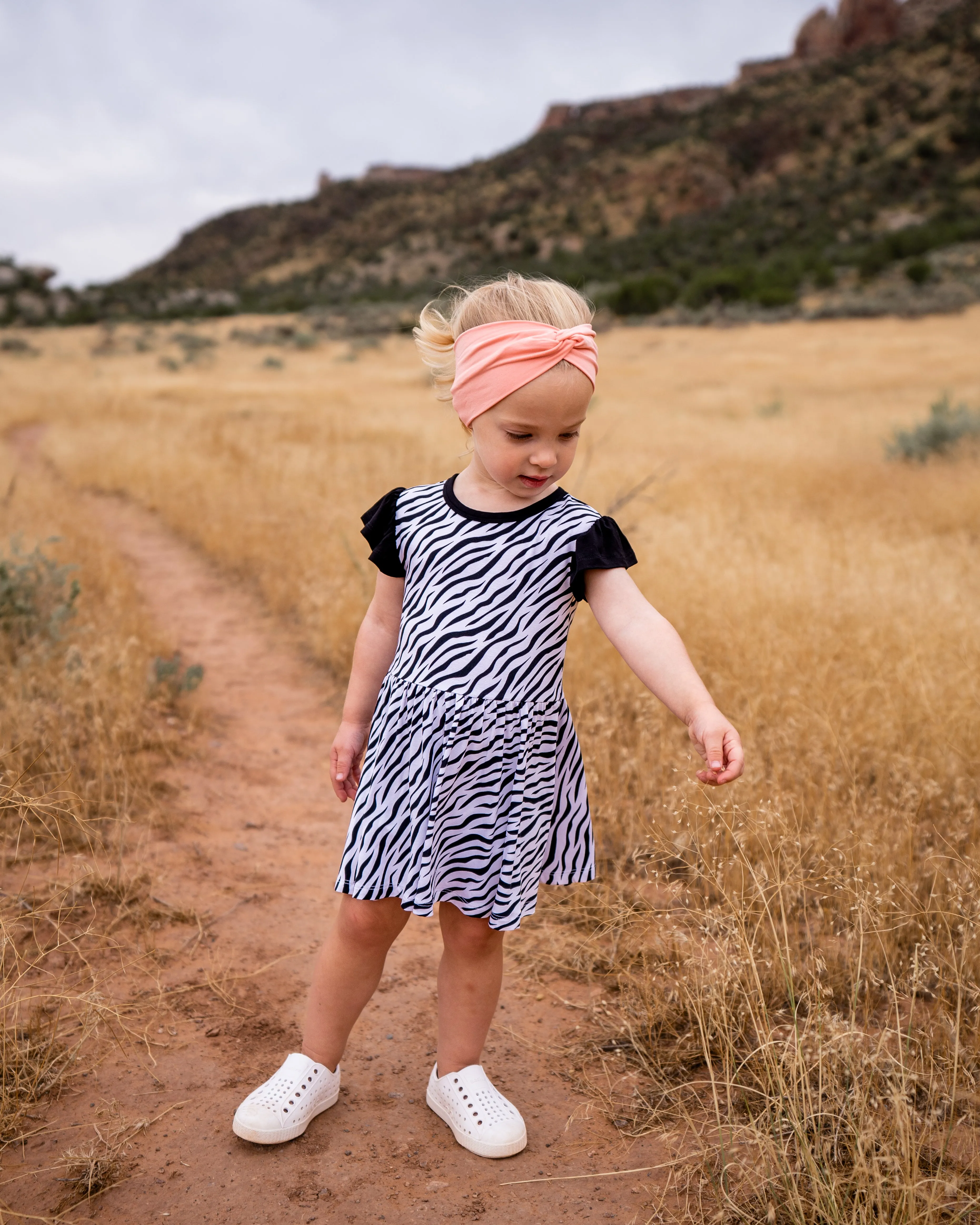 Stripes | Flutter Bodysuit Dress