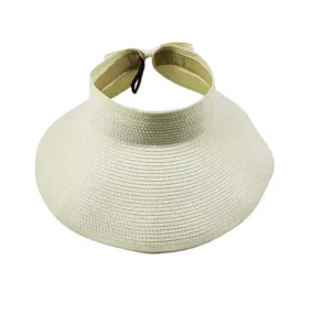 *Sun Time Kids Straw Visor, Beige