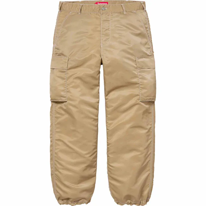 Supreme Nylon Tan Cargo Pants