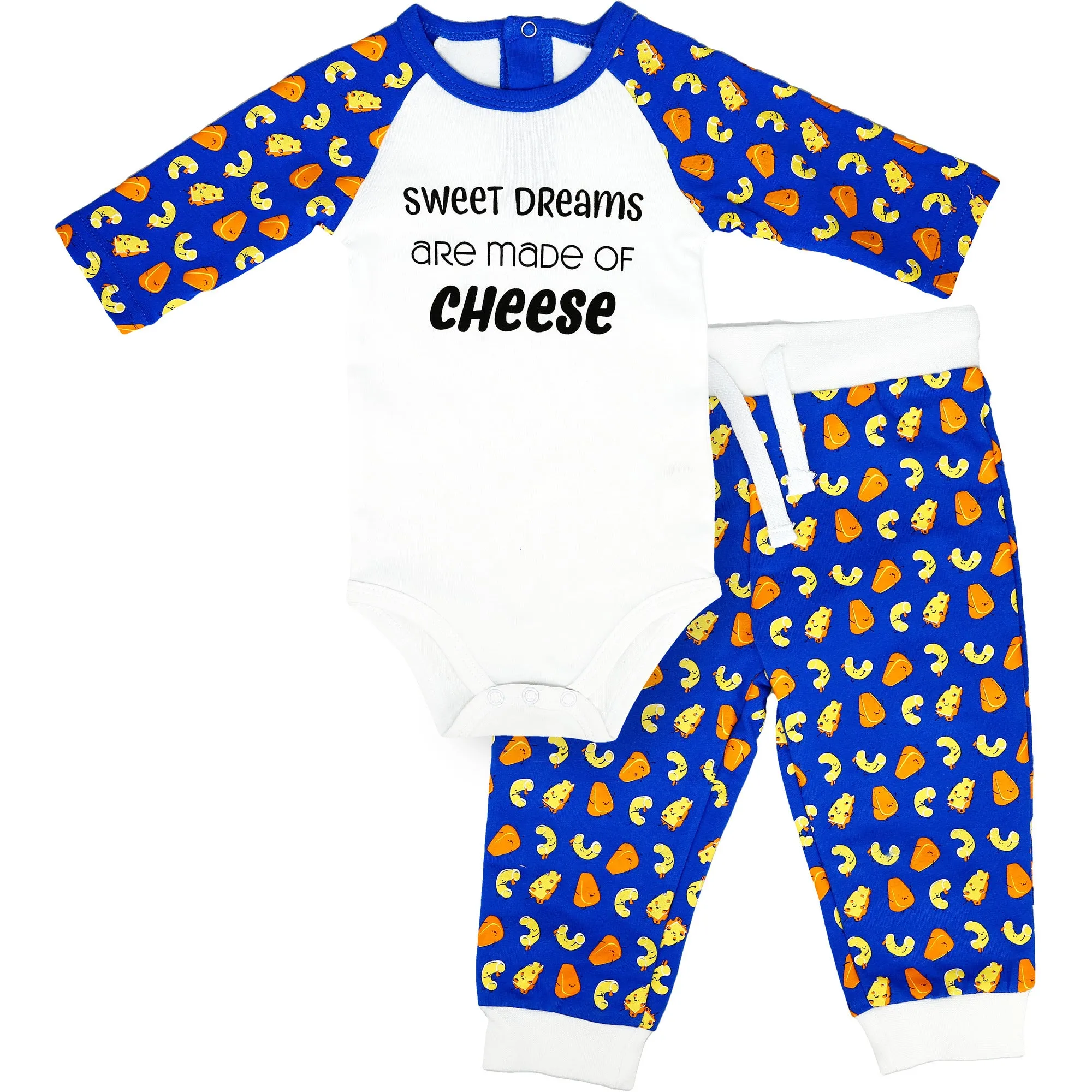 Sweet Dreams Blue Bodysuit & Pants Set