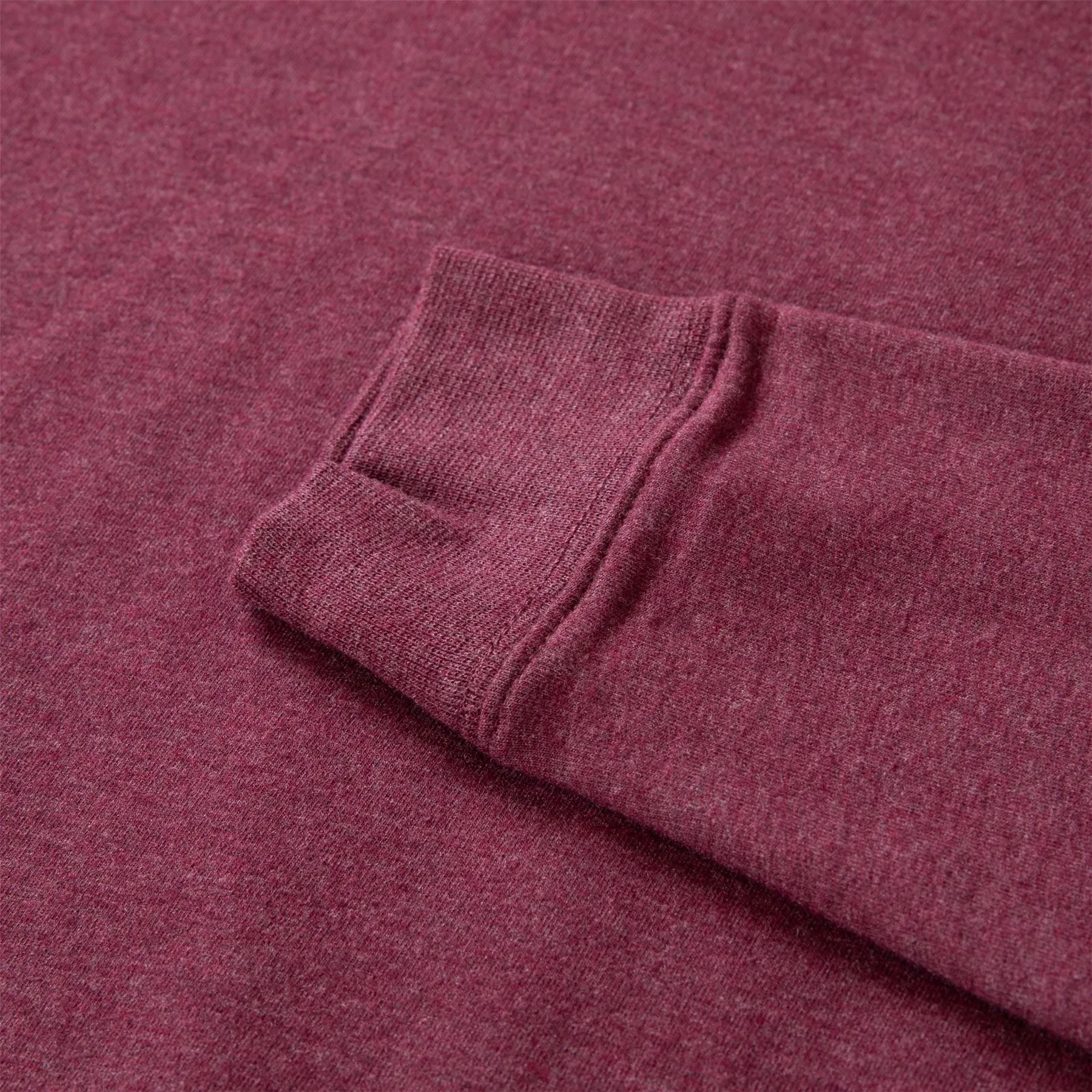 The Lawson Performance Hoodie Heathered Dark Claret - AW24