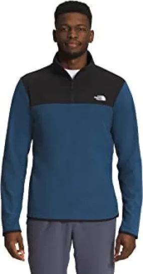 The North Face TKA Glacier Mens 1/4 Zip Shady Blue