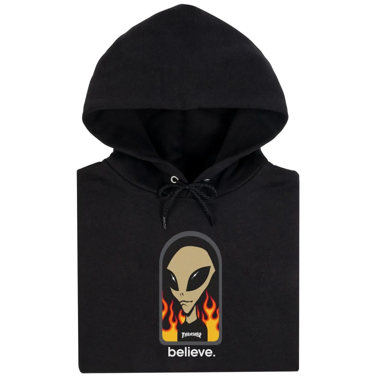 Thrasher - X AWS Believe Hoodie Black