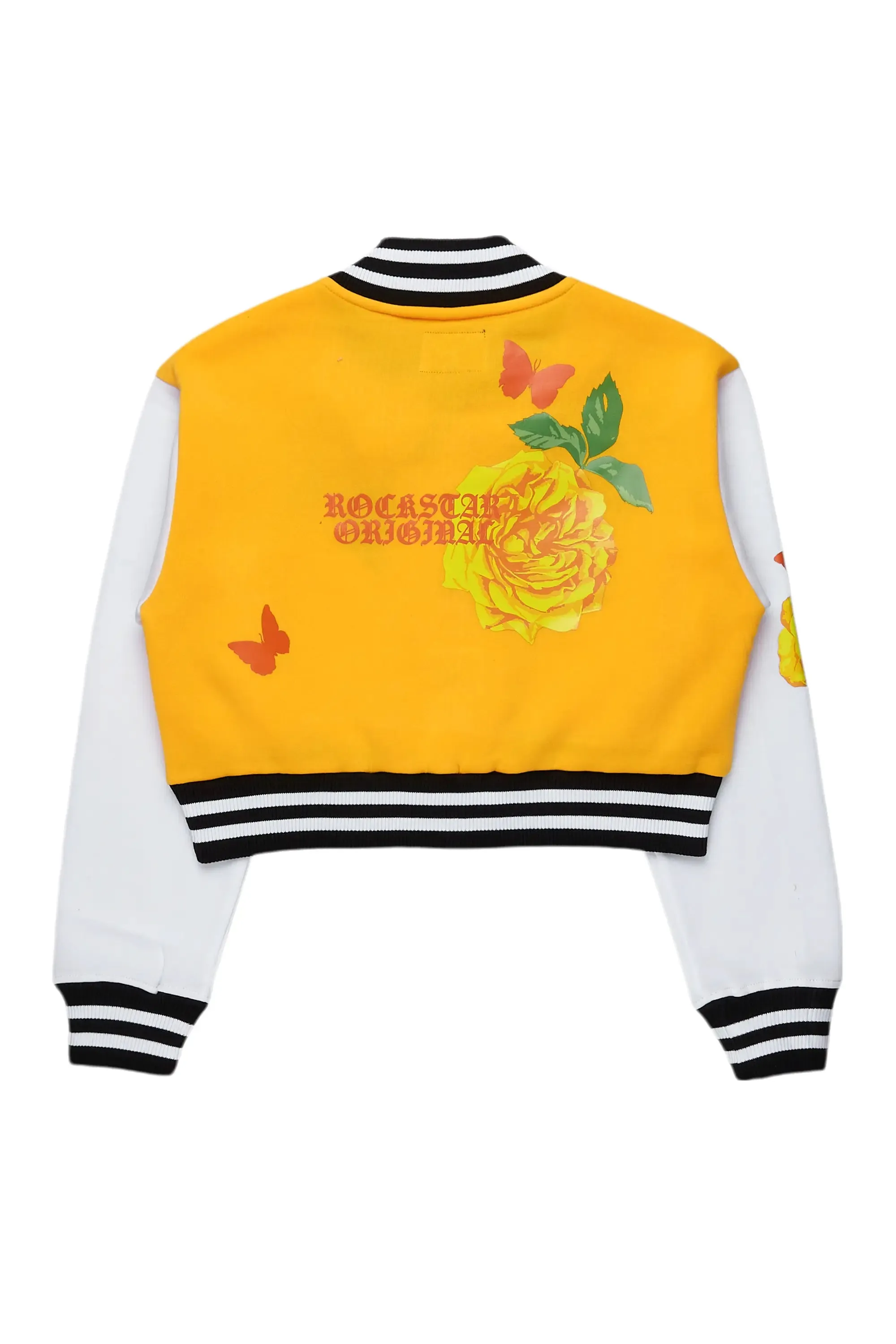 Ticoa Gold Varsity Jacket