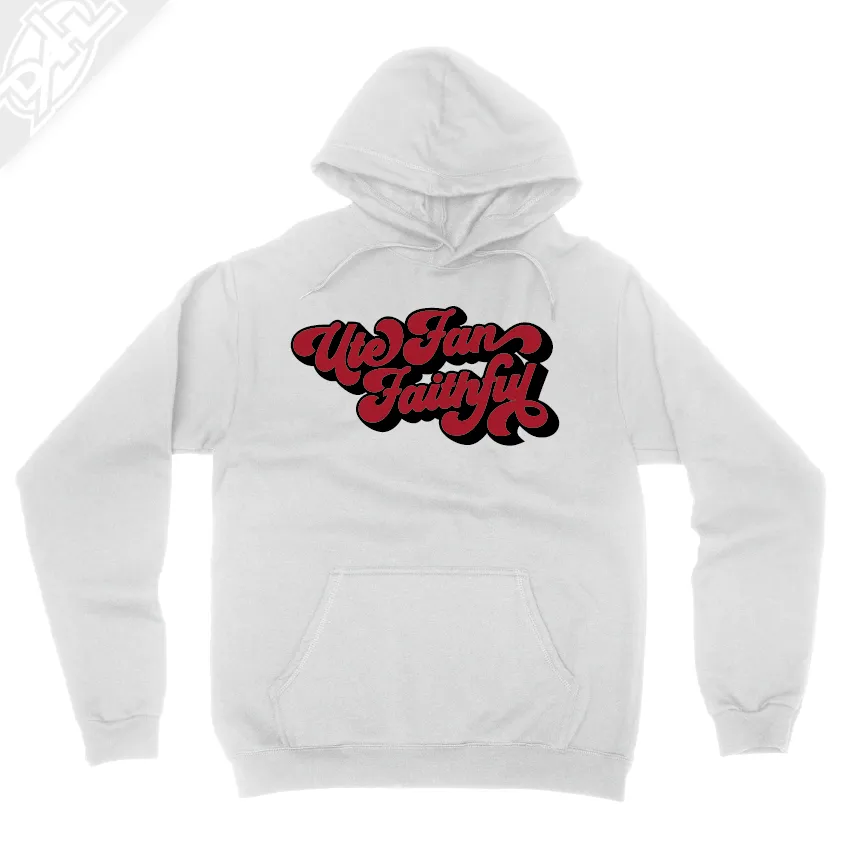 Ute Fan Faithful Retro - Hoodie