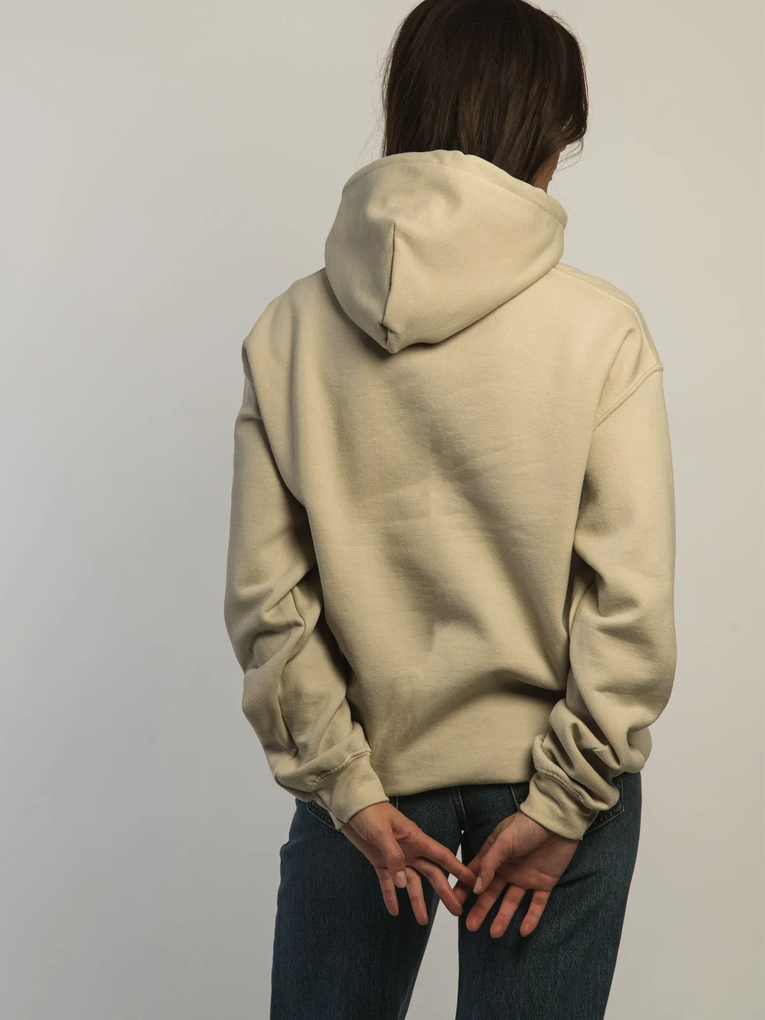 VERBAGE VERY DEMURE PULLOVER HOODIE - NATUREL