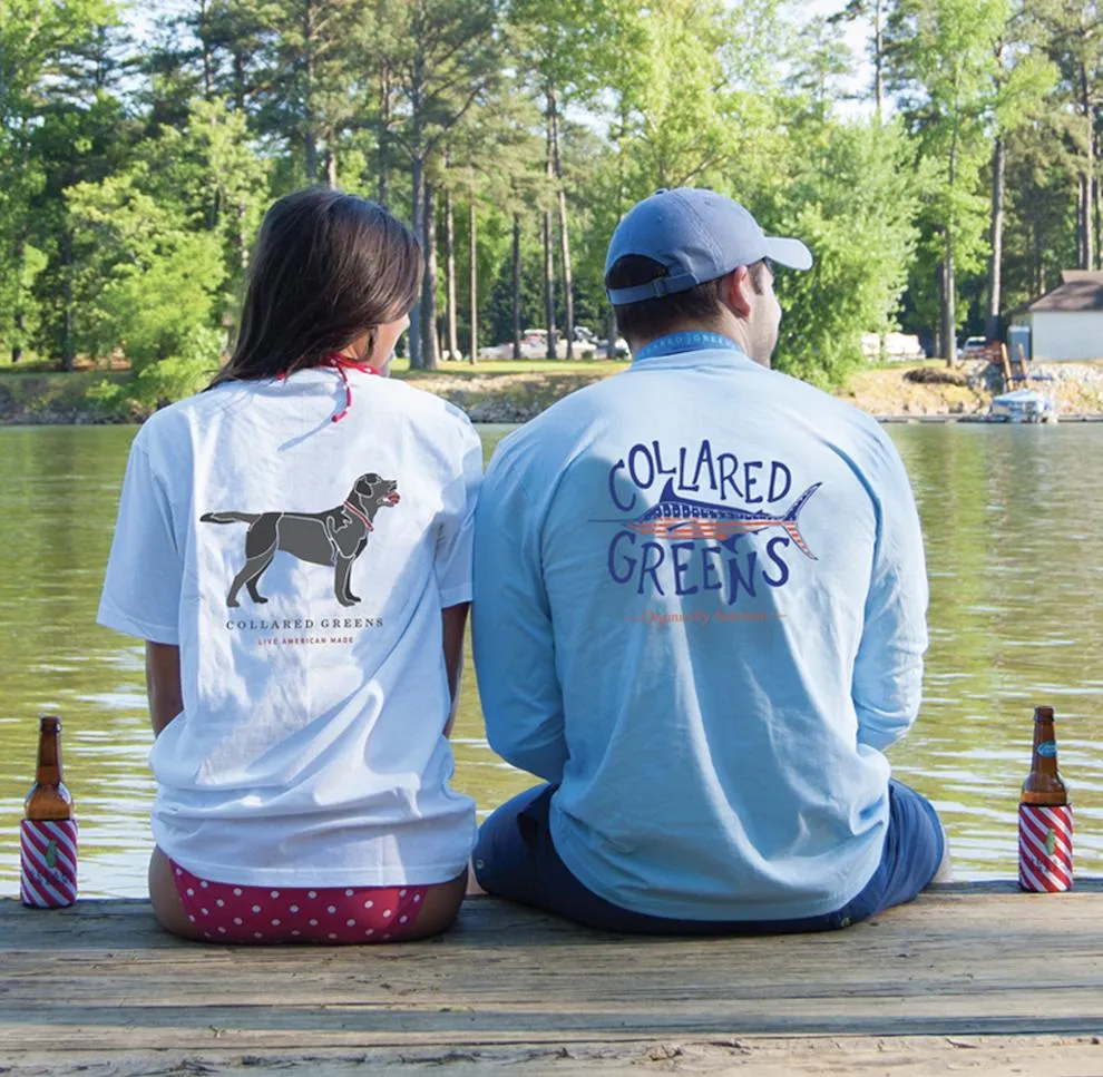 Vintage Bronco: Long Sleeve T-Shirt - Headwater Blue