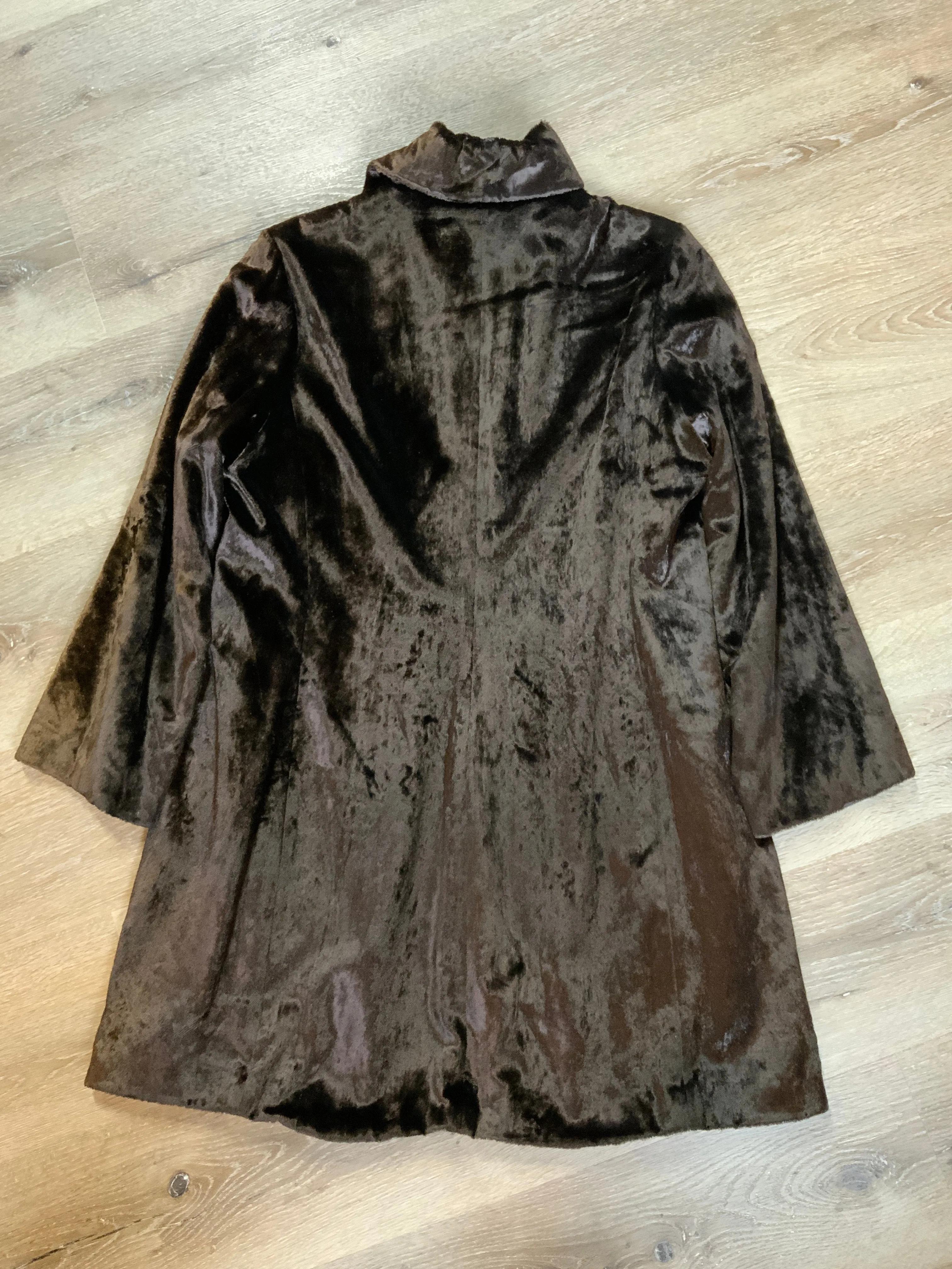 Vintage Isda & Co Velvet Car Coat, SOLD