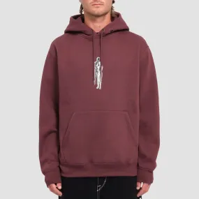 Volcom Watanite Pullover Hoodie Merlot