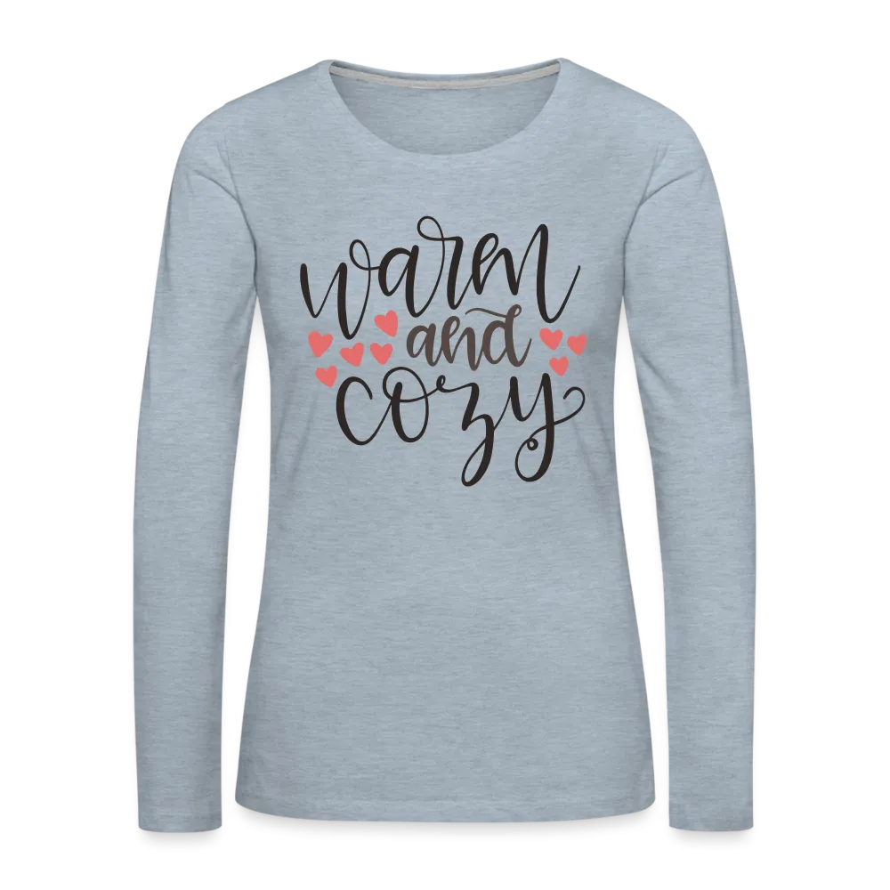 Warm and Cozy Women's Premium Long Sleeve T-Shirt