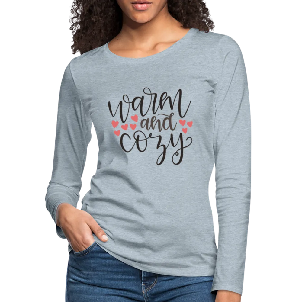 Warm and Cozy Women's Premium Long Sleeve T-Shirt