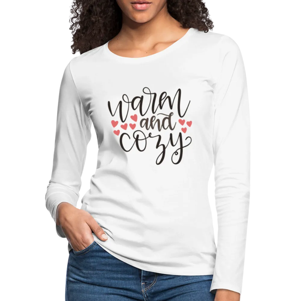 Warm and Cozy Women's Premium Long Sleeve T-Shirt