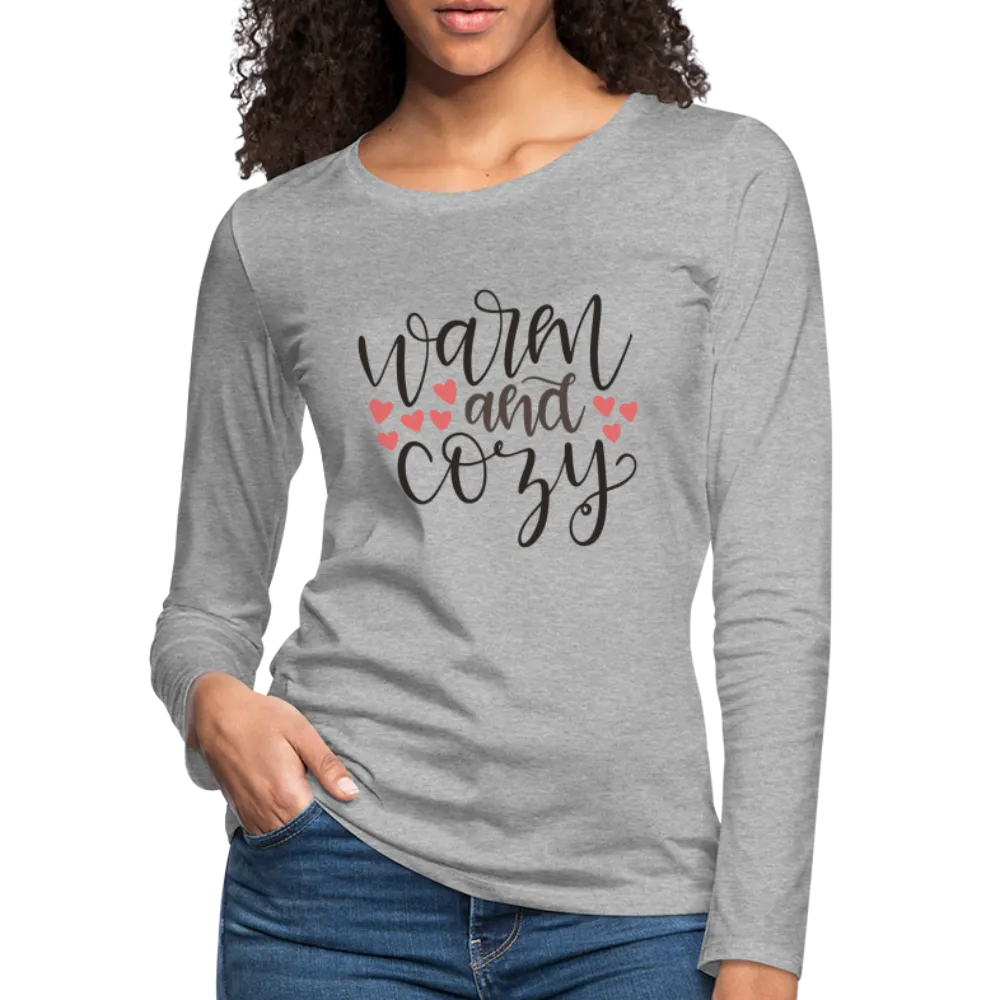 Warm and Cozy Women's Premium Long Sleeve T-Shirt