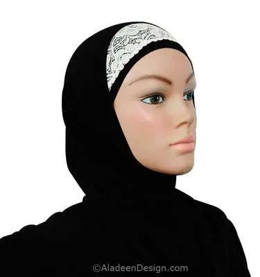 Wholesale set of 12 Lace Headbands Hijab Accent in  12 colors CLEARANCE