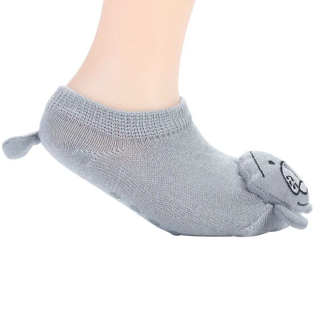 Wild Habitat Baby Non-Slip socks-Manatee Pattern