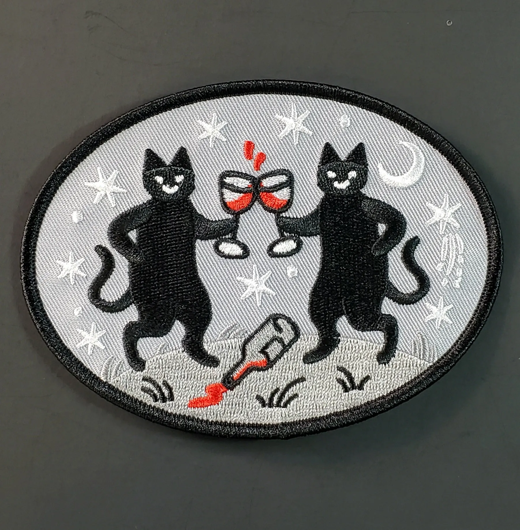 Wine Cats Patch by Cat Coven