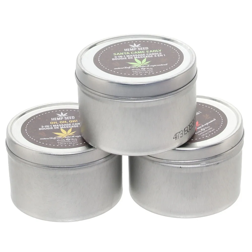 Winter Wonders Massage Candle Trio in 3 x 1.75oz/50g