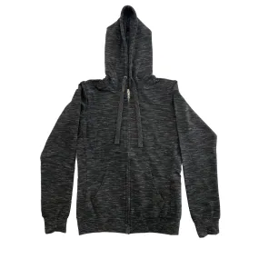 Women's Heather Charcoal Full Zip Hoodie