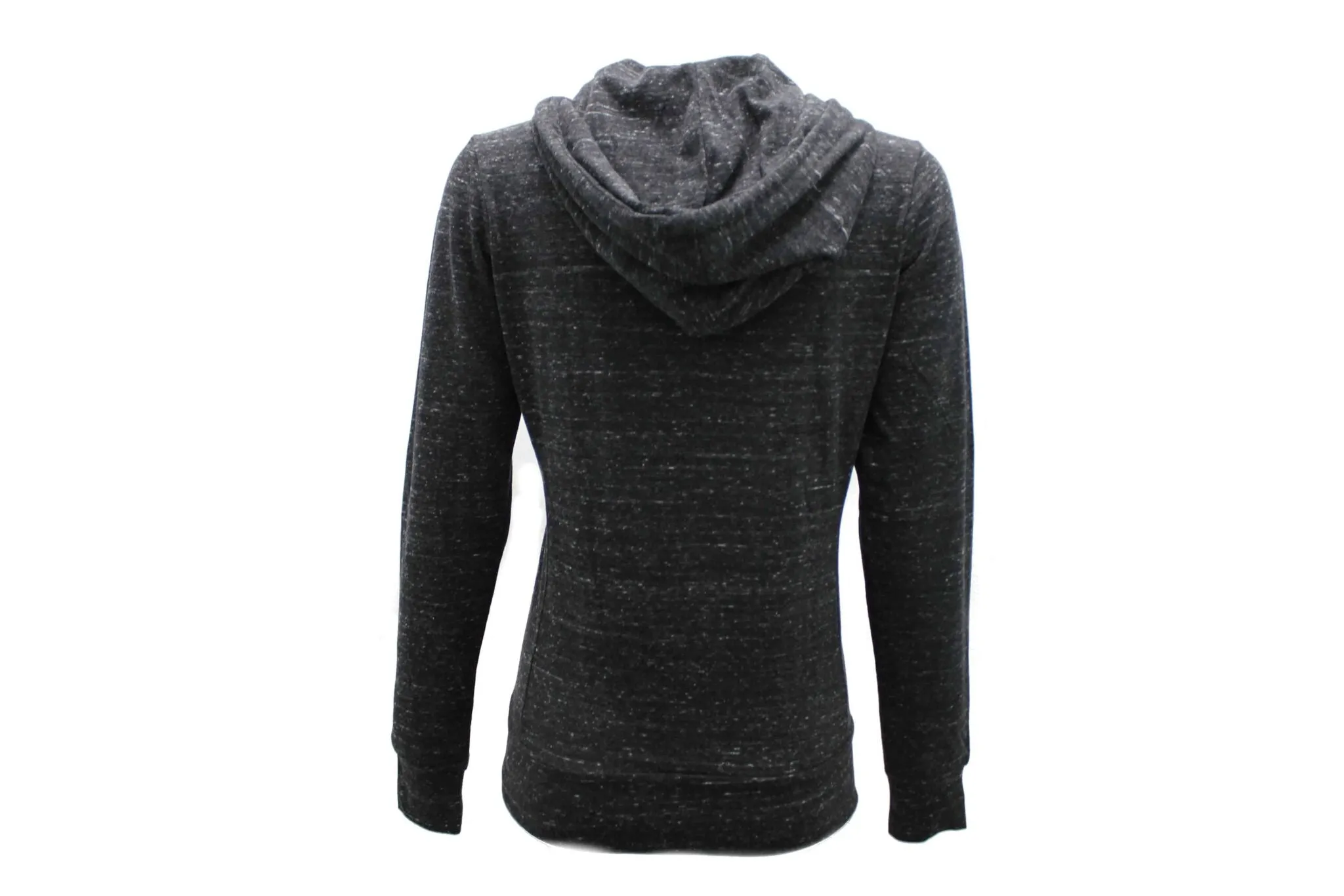 Women's Heather Charcoal Full Zip Hoodie