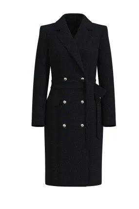 WOOL-BLEND COAT