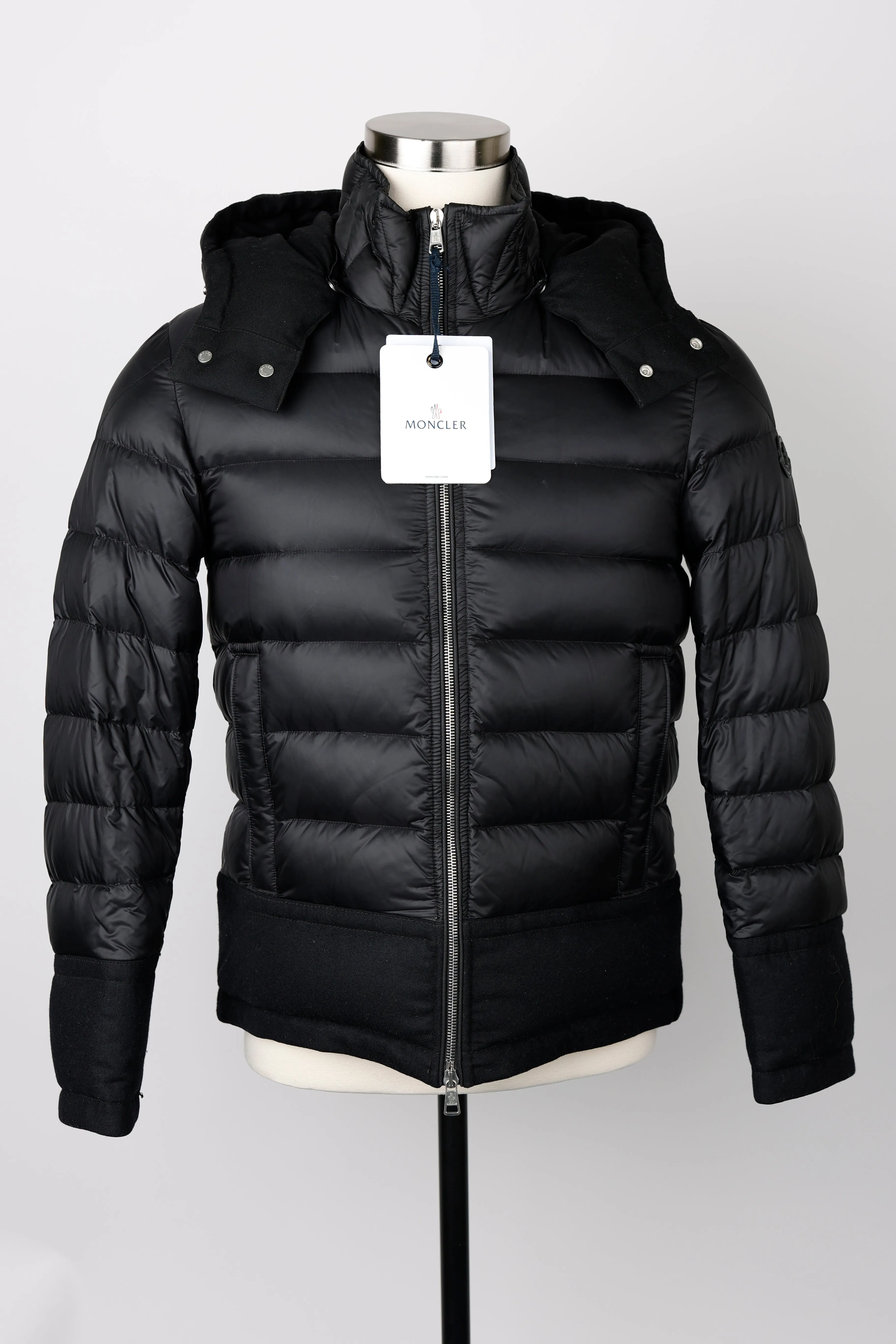 Wool Trimmed Down Puffer