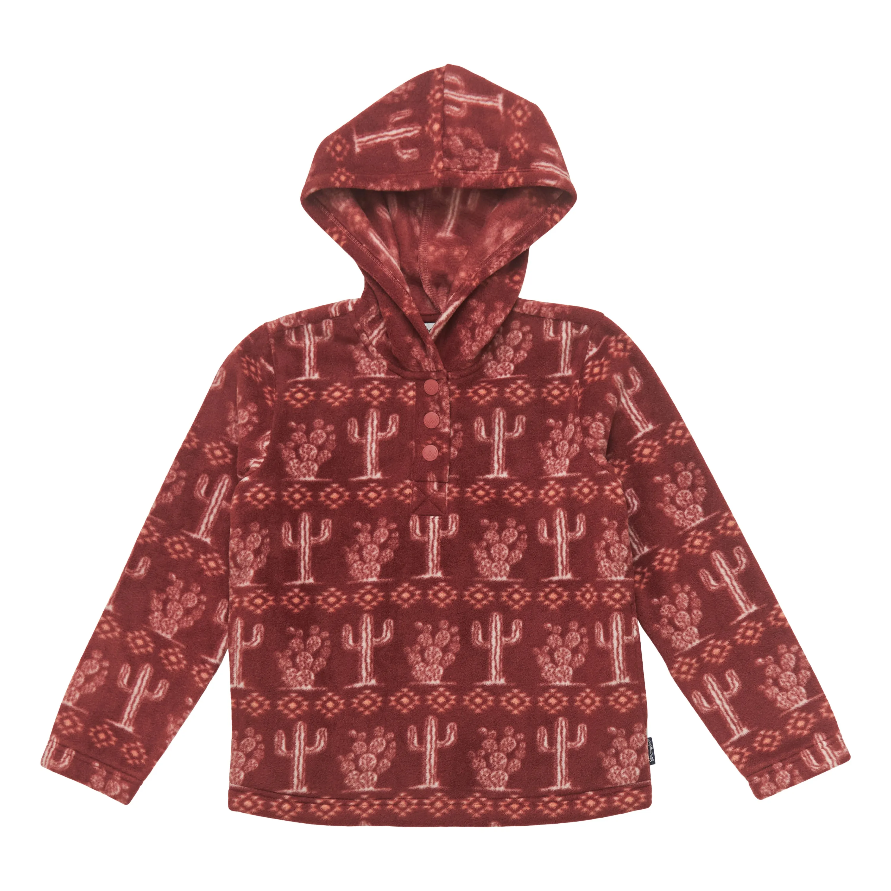 Wrangler Girls Burgundy Hoodie