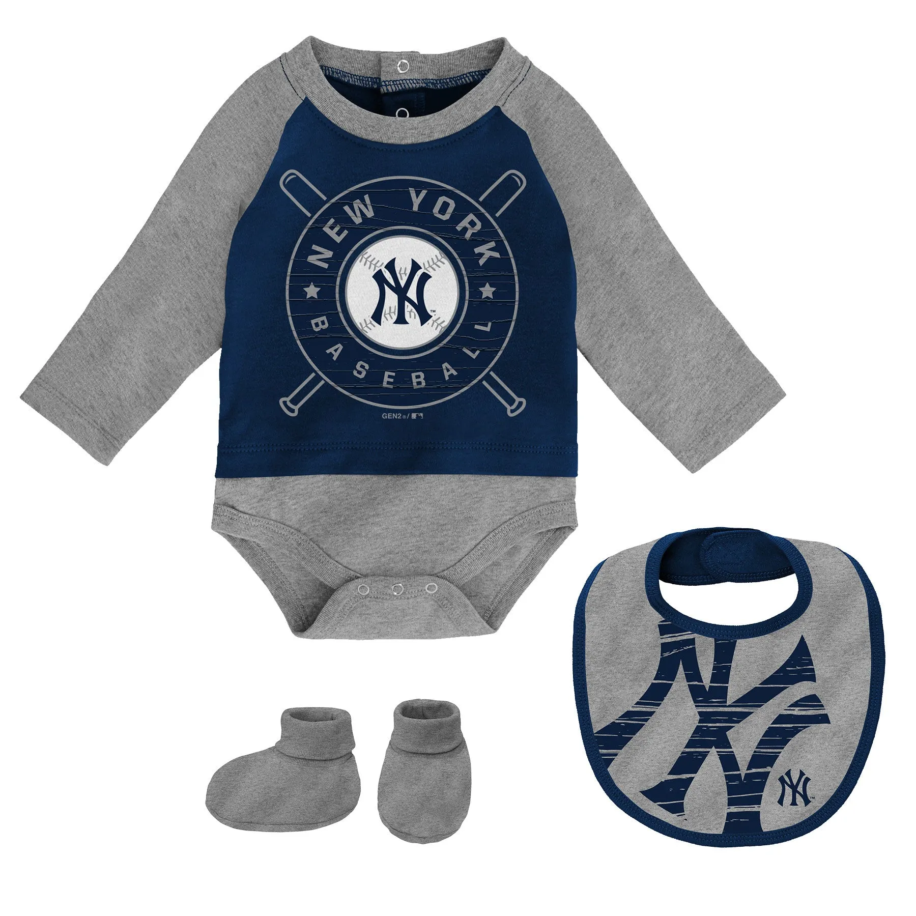 Yankees Baseball Baby Outfit