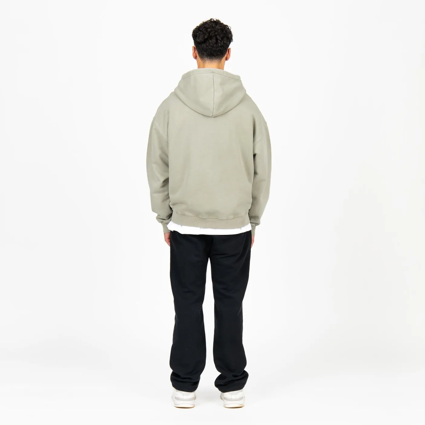 Zip Hoodie - Vintage Olive